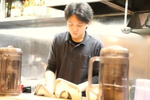 田町の「らぁ麺 六花-rikka-」でみせしょくパーティーを実施しました。